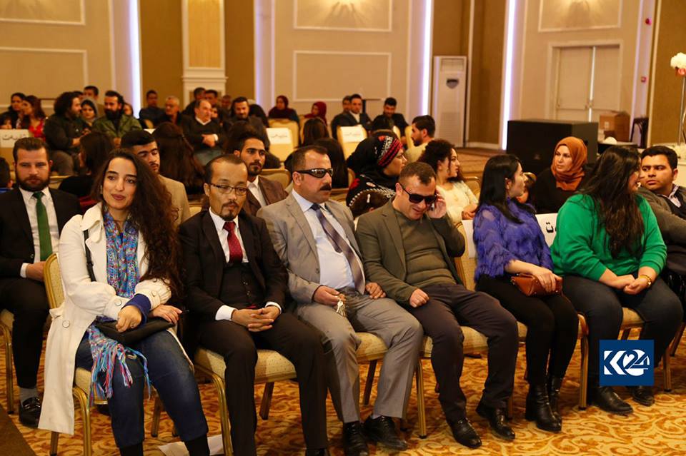 هذه المرة الاولى التي تقام فيها مثل هذه العروض للأشخاص من ذوي الاحتياجات الخاصة في اقليم كوردستان (صورة: كوردستان 24)